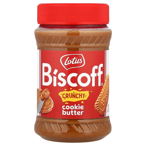 Biscoff, Crunchy Cookie Butter, 13.4 oz (380 g)