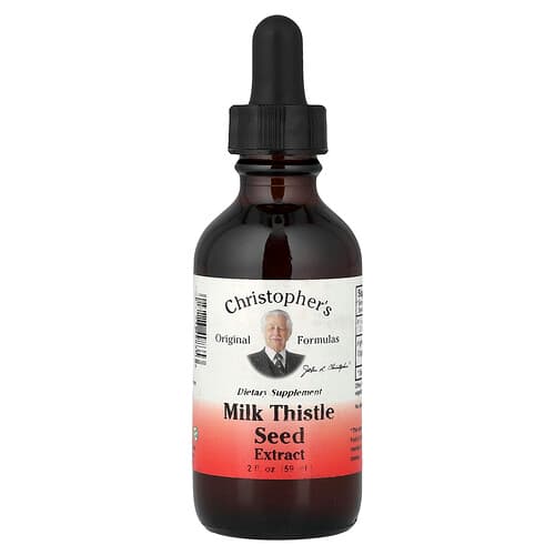Christopher's Original Formulas, Milk Thistle Seed Extract, 2 fl oz (59 ml)