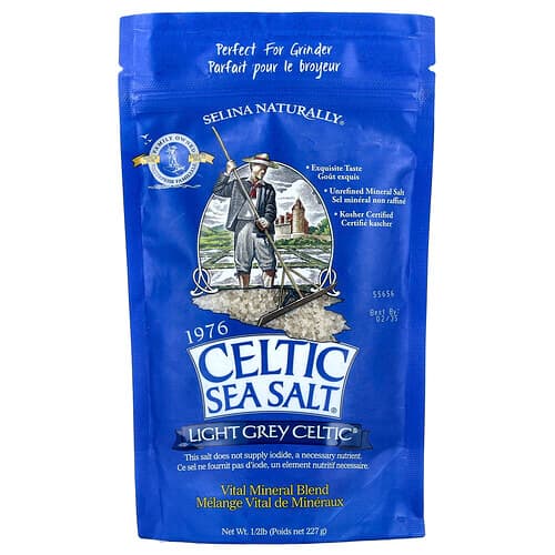 Celtic Sea Salt, Light Grey Celtic®, Vital Mineral Blend, 1/2 lb (227 g)