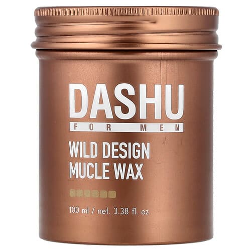 Dashu, For Men, Wild Design Muscle Wax, 3.38 fl oz (100 ml)