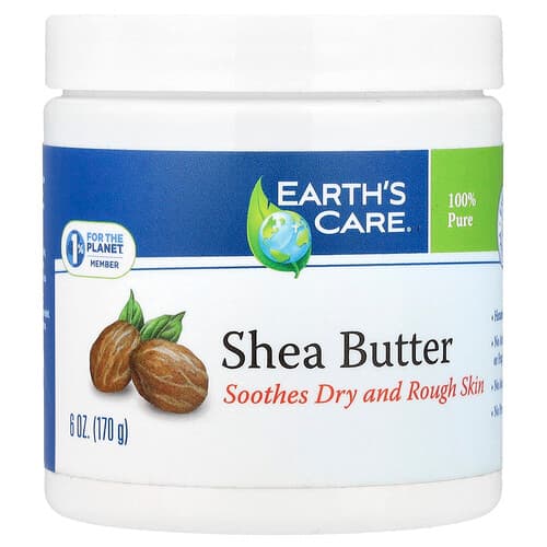 Earth's Care, 100% Pure Shea Butter, 6 oz (170 g)
