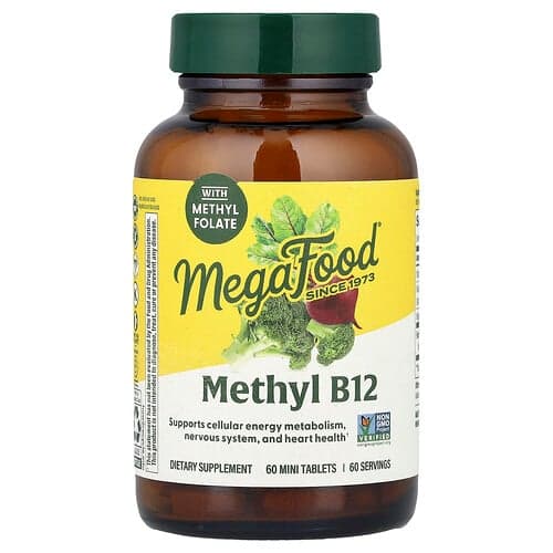 MegaFood, Methyl B12, 60 Mini Tablets