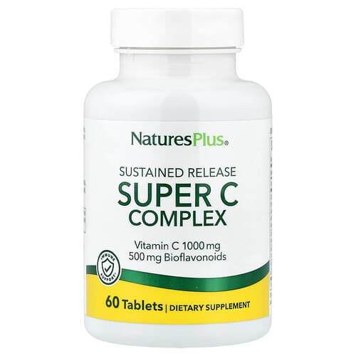 NaturesPlus, Super C Complex, Sustained Release, 60 Tablets