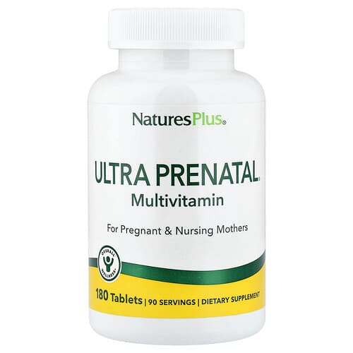 NaturesPlus, Ultra Prenatal Multivitamin, 180 Tablets