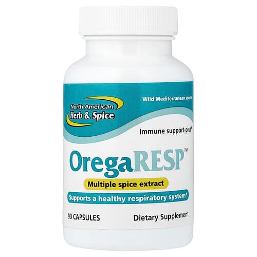 North American Herb & Spice, OregaResp™, Multiple Spice Extract, 90 Capsules