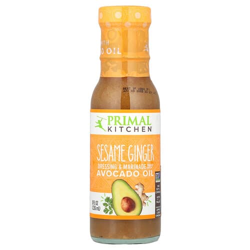 Primal Kitchen, Dressing & Marinade Made With Avocado Oil, Sesame Ginger, 8 fl oz (236 ml)