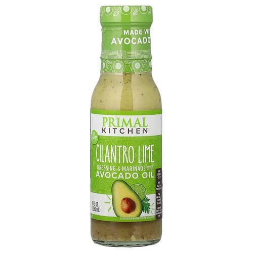 Primal Kitchen, Dressing & Marinade Made With Avocado Oil, Cilantro Lime, 8 fl oz (236 ml)