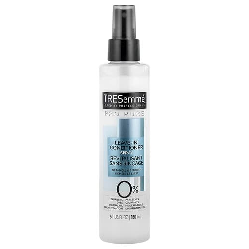 TRESemmé, Pro Pure Leave-in Conditioner Spray, Detangle & Smooth, 6.1 fl oz (180 ml)