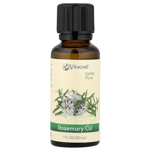 Vitacost, 100% Pure Rosemary Oil, 1 fl oz (30 ml)