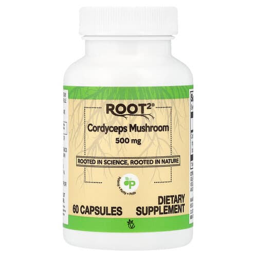 Vitacost, Root2®, Cordyceps Mushroom, 500 mg, 60 Capsules