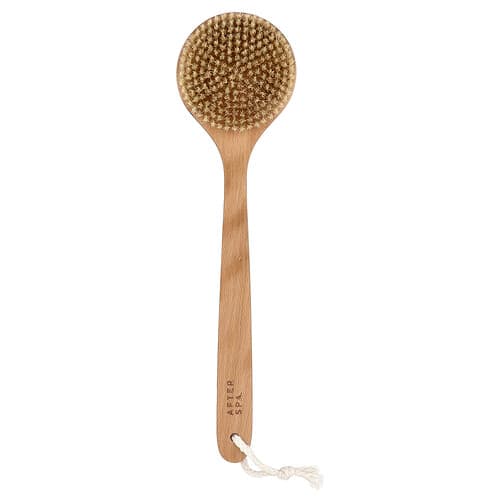 AfterSpa, Body Dry Brush with Handle, 1 Brush