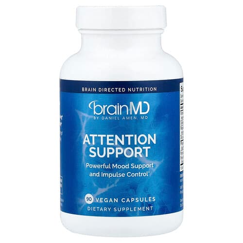 BrainMD, Attention Support, 90 Vegan Capsules