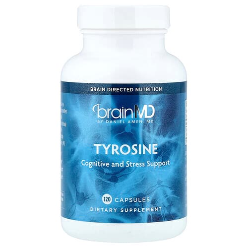 BrainMD, Tyrosine, 120 Capsules (500 mg per Capsule)