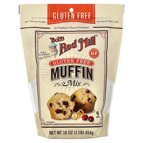 Bob's Red Mill, Gluten Free Muffin Mix, 16 oz (454 g)