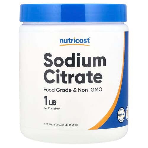 Nutricost, Sodium Citrate, 1 lb (454 g)