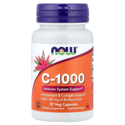 NOW Foods, C-1000, 30 Veg Capsules