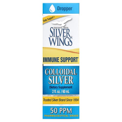 Natural Path Silver Wings, Colloidal Silver, 2 fl oz (60 ml)