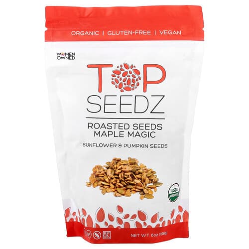 Top Seedz, Roasted Seeds, Sunflower & Pumpkin, Maple Magic, 6 oz (198 g)
