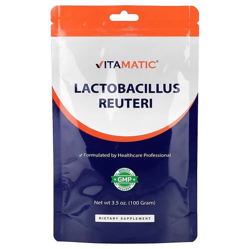 Vitamatic, Lactobacillus Reuteri, 3.5 oz (100 g)